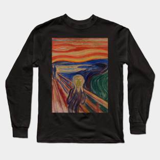 The Scream (1893) Edvard Munch Long Sleeve T-Shirt